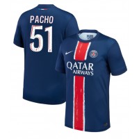 Paris Saint-Germain Willian Pacho #51 Domaci Dres 2024-25 Kratak Rukav